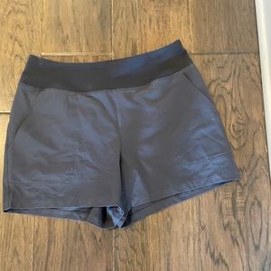 Patagonia Happy Hike Shorts - med - Smolder Blue